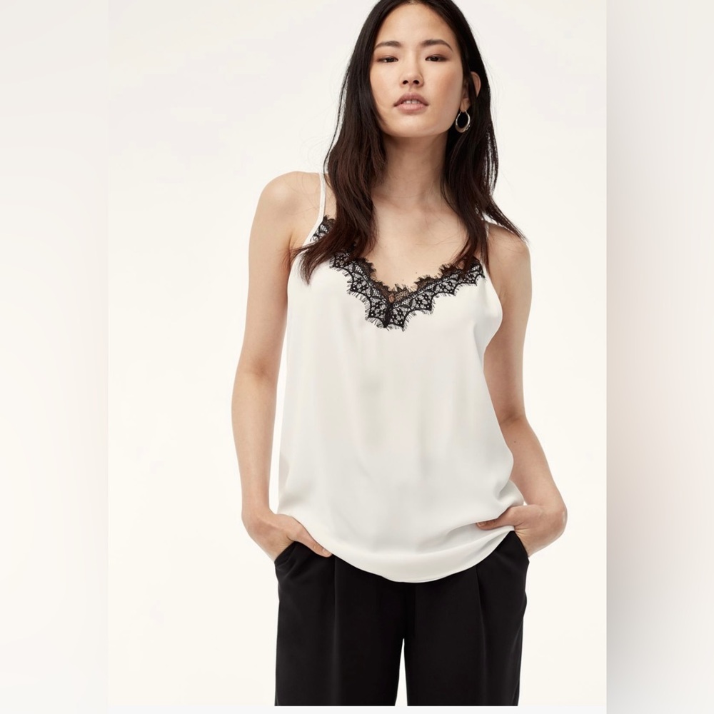 Aritzia Everly Cami Blouse by Babaton. Size M